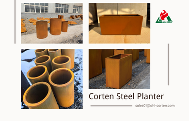 Corten Steel Commercial Planter